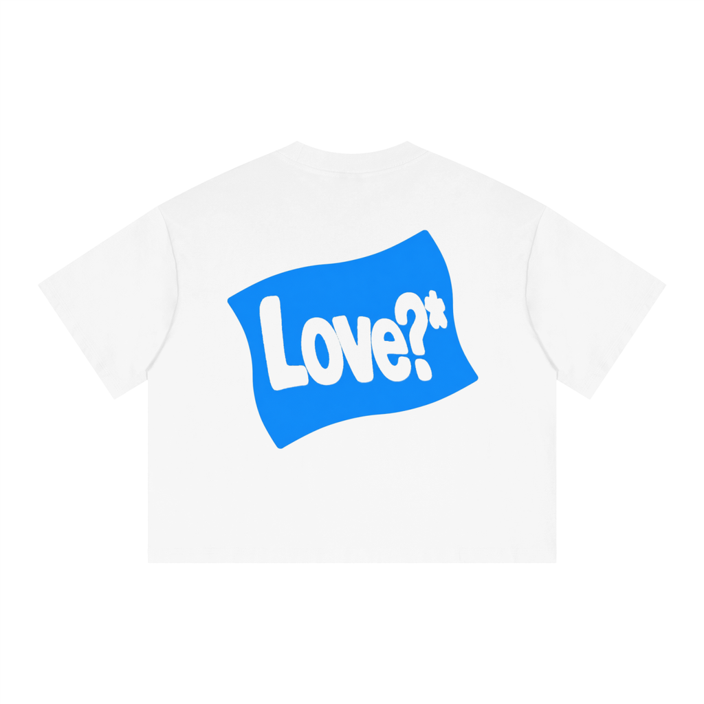 “LCOHSM?” Unisex Boxy Drop Shoulder Crop T-Shirt