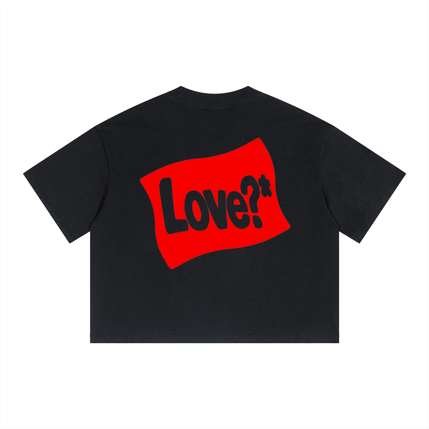 LCOHSM? Unisex Boxy Drop Shoulder Crop T-Shirt