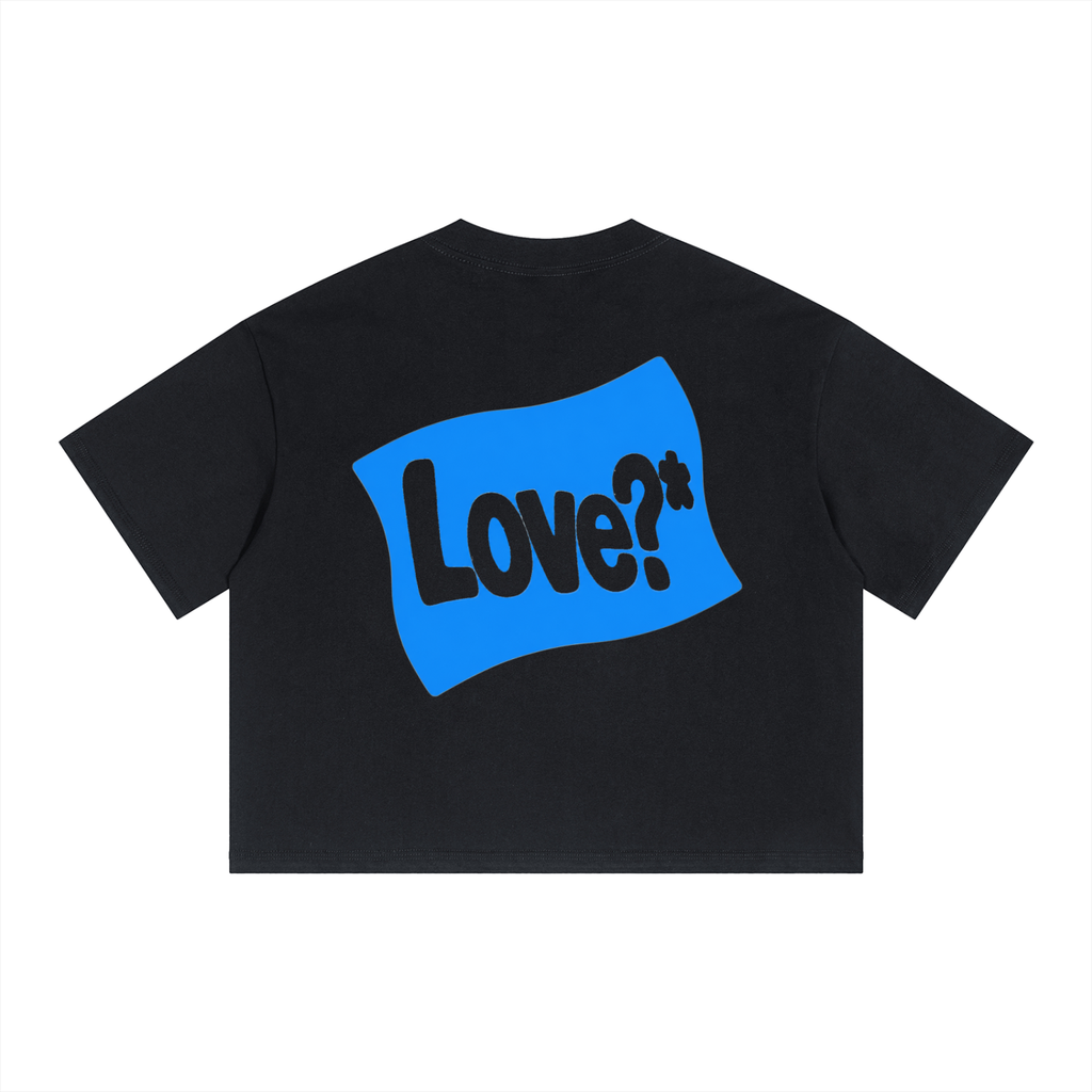 “LCOHSM?” Unisex Boxy Drop Shoulder Crop T-Shirt