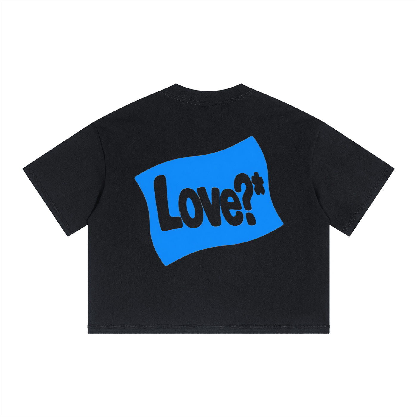 “LCOHSM?” Unisex Boxy Drop Shoulder Crop T-Shirt