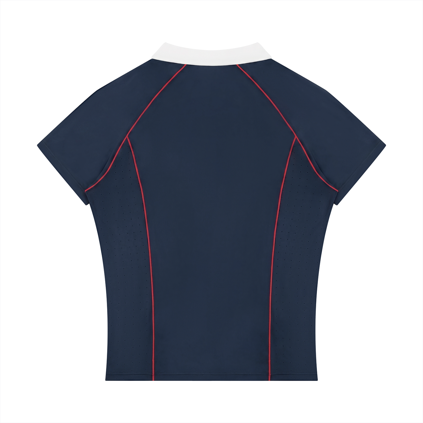 "LCOHSM" Women’s Slim Fit Quarter-Zip Polo Shirt