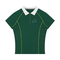 "LCOHSM" Women’s Slim Fit Quarter-Zip Polo Shirt